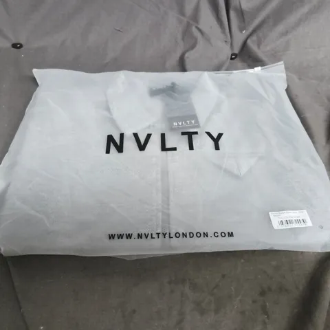 NVLTY POCKET SQUARE ZIPPER SHIRT – GREY – MEDIUM