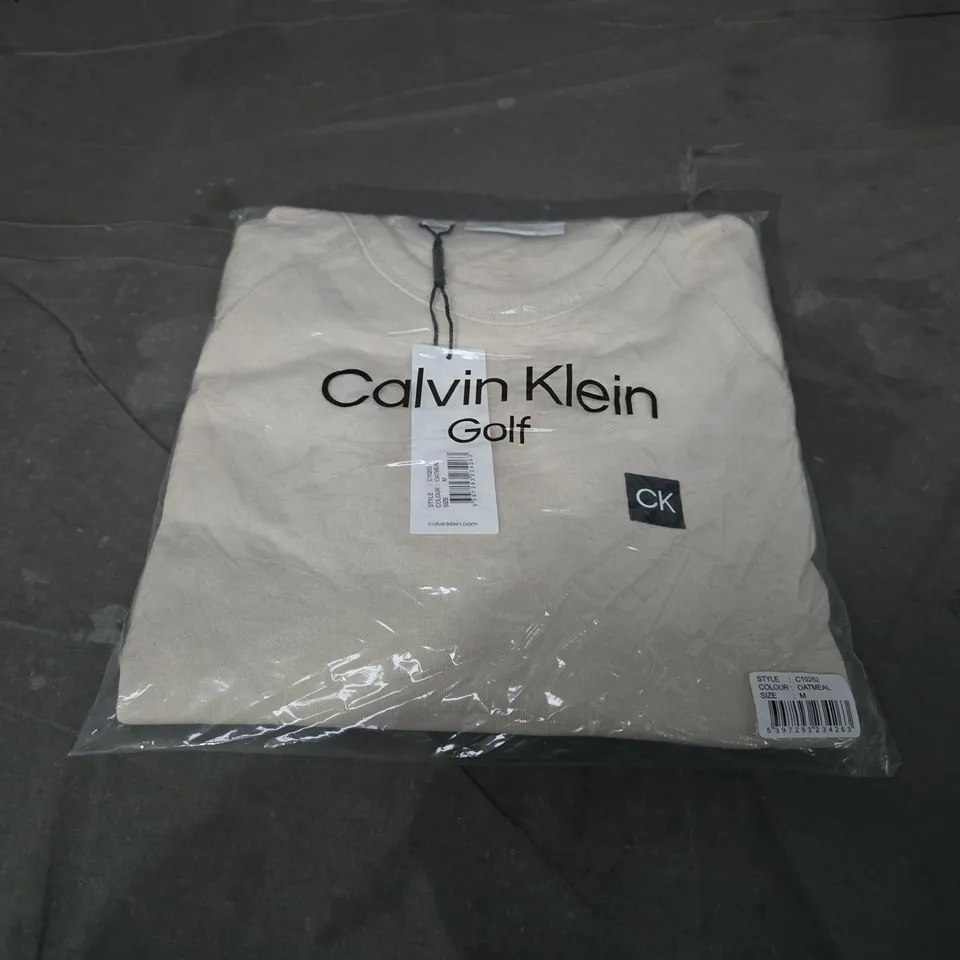 CALVIN KLEIN GOLF JUMPER - SIZE M