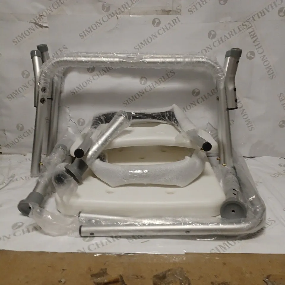 UNBRANDED WHITE SHOWER CHAIR