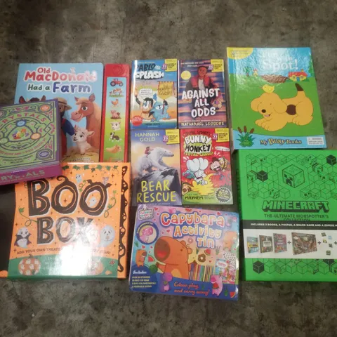 PALLET CONTAINING LARGE QUANTITY OF ASSORTED CHILDRENS ACTIVITIES & BOOKS