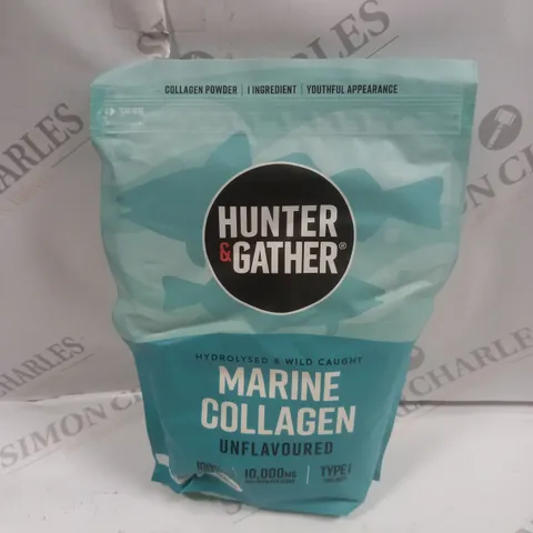 SEALED HUNTER & GATHER HYDROLYSED & WILD CAUGHT MARINE COLLAGEN - 300G