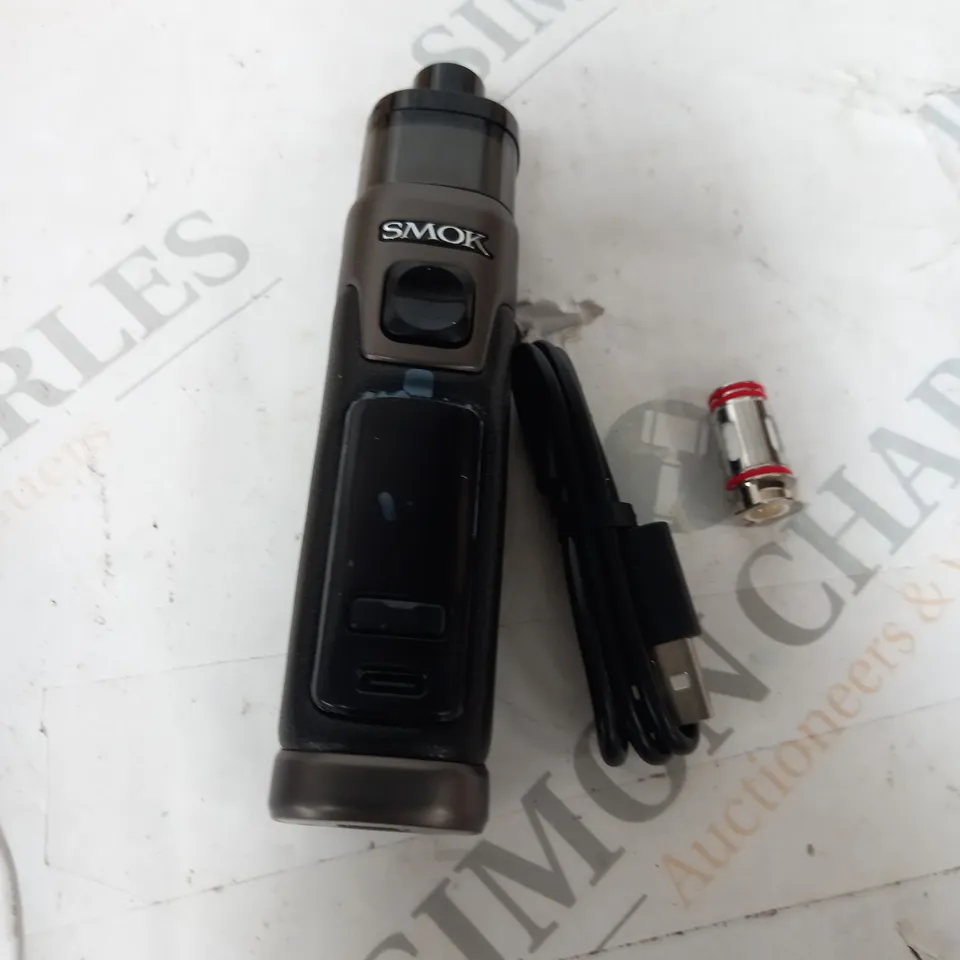 SMOK RPM 5 PRO KIT BLACK LEATHER EXTERNAL SINGLE 18650 BATTERY