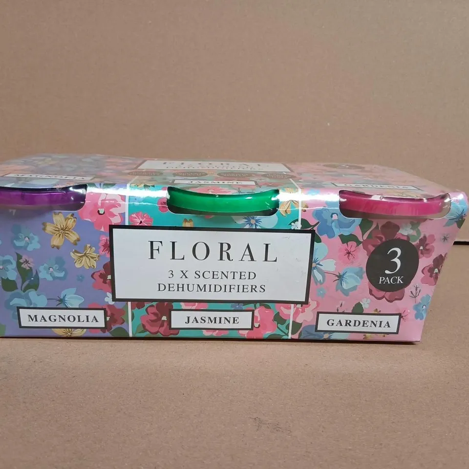 BOXED FLORAL DEHUMIDIFIER 36 PACK – MAGNOLIA, JASMINE & GARDENIA | AIR FRESHENER