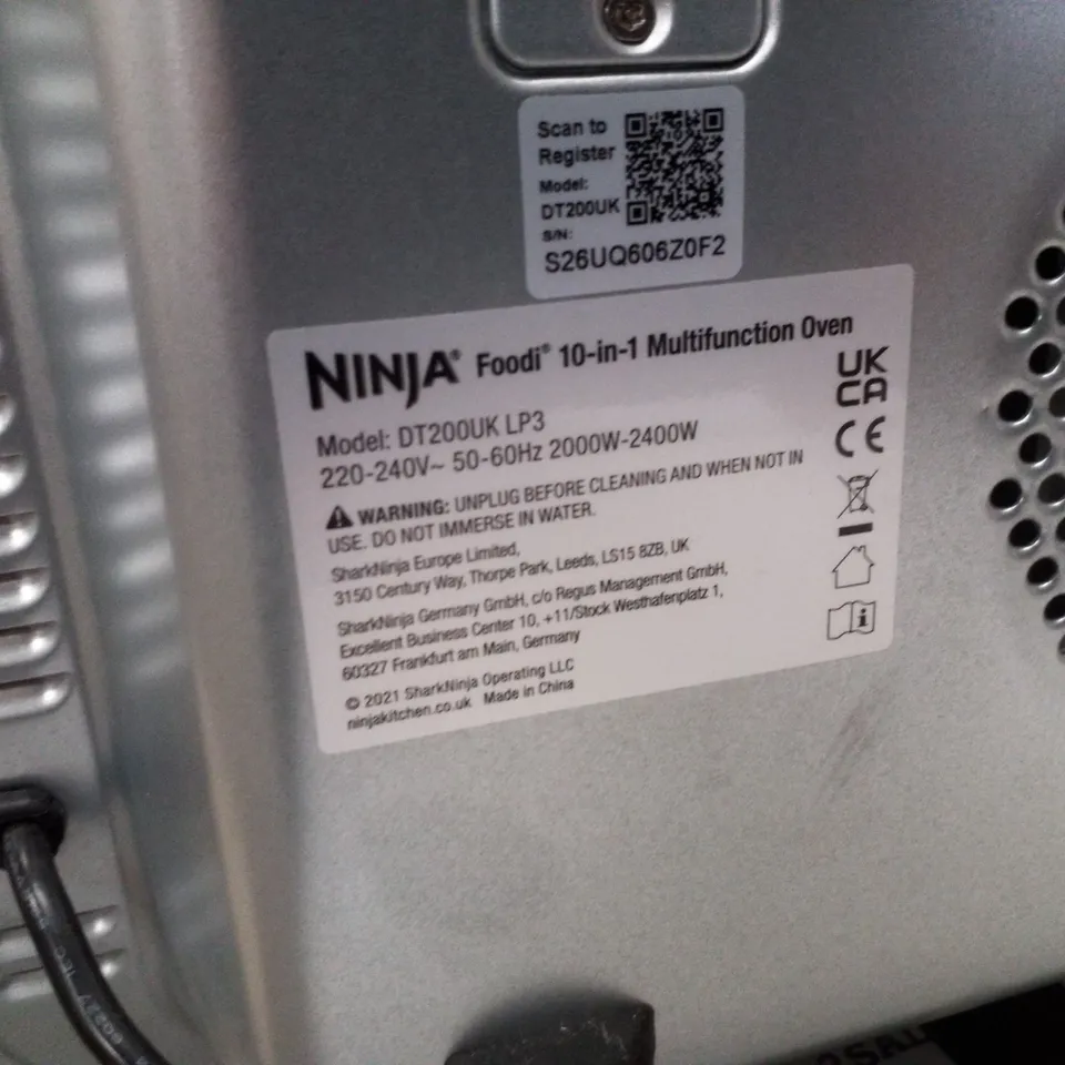 NINJA FOODI 10-IN-1 MULTIFUNCTION OVEN