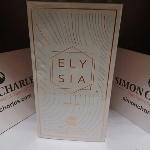 BOXED AND SEALED ELYSIA VANILLA EAU DE PARFUM 100ML