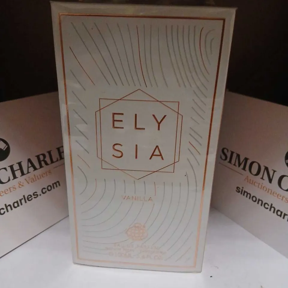 BOXED AND SEALED ELYSIA VANILLA EAU DE PARFUM 100ML