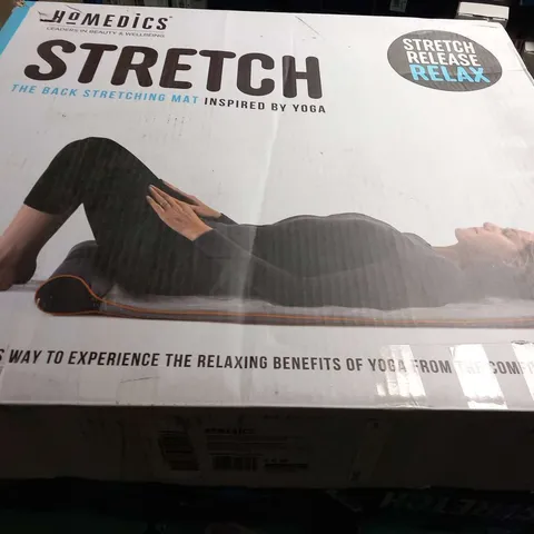 BOXED HOMEDICS STRETCH THE BACK STRETCHING MAT INSPIRED BY YOGA 