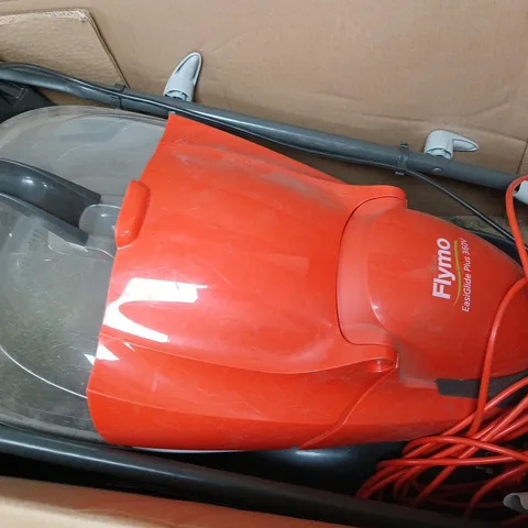 BOXED FLYMO EASIGLIDE PLUS 360V CORDED HOVER COLLECT LAWNMOWER - COLLECTION ONLY