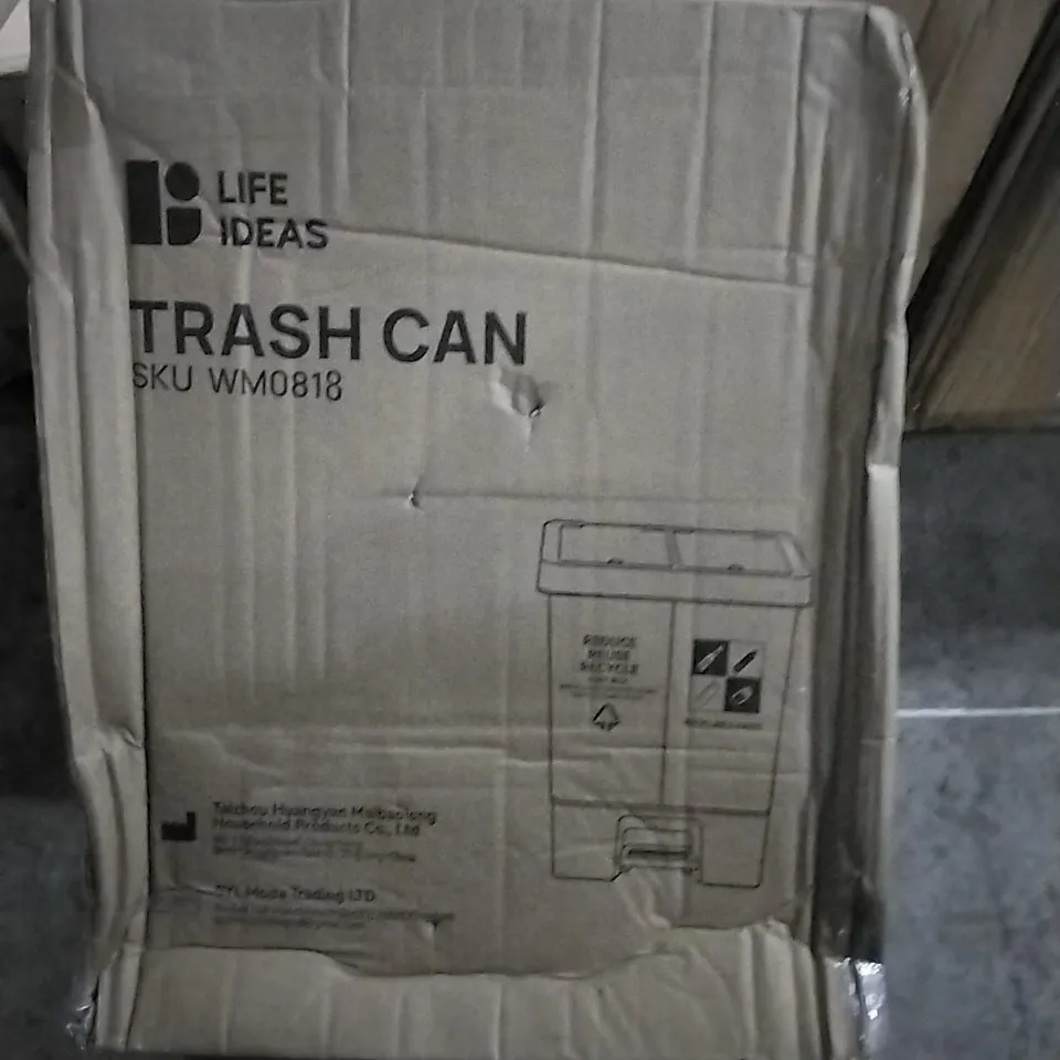 BOXED LIFE IDEAS TRASH CAN