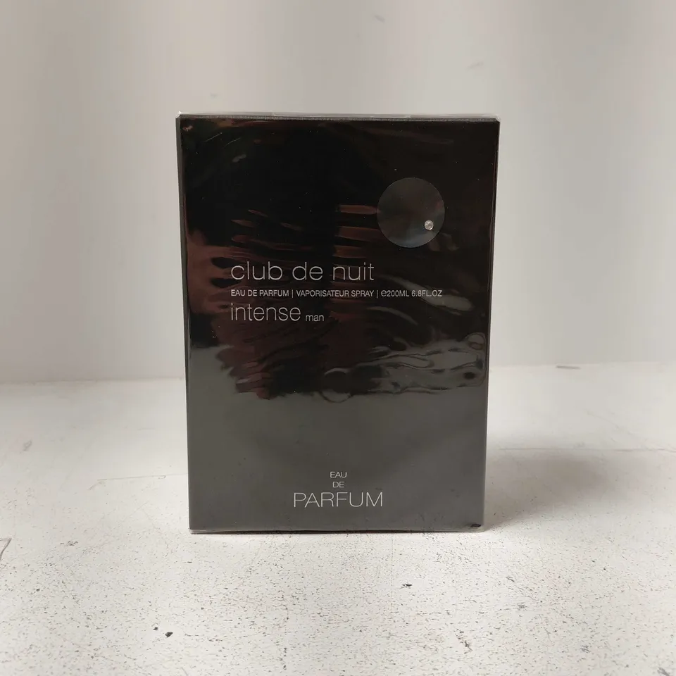 BOXED AND SEALED CLUB DE NUIT EAU DE PARFUM INTENSE MAN 200ML