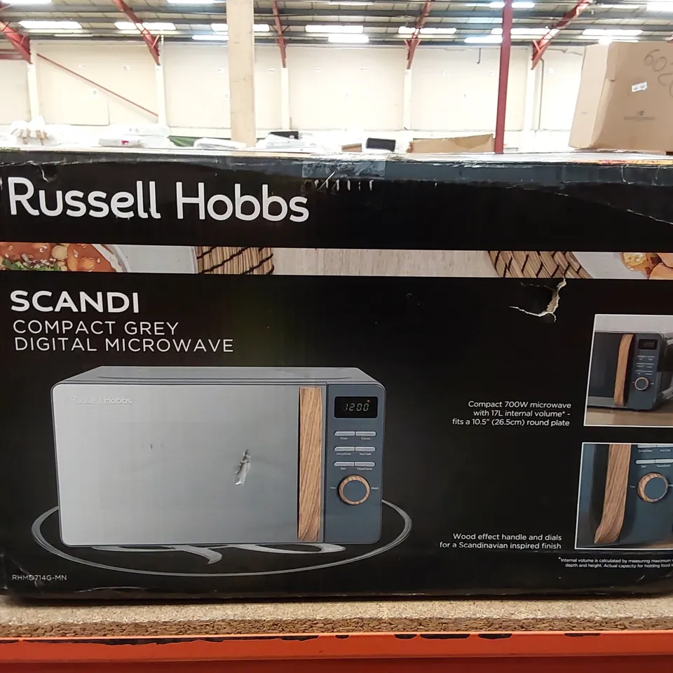 BOXED SWAN 20L NORDIC DIGITAL MICROWAVE - 800W (1 BOX)
