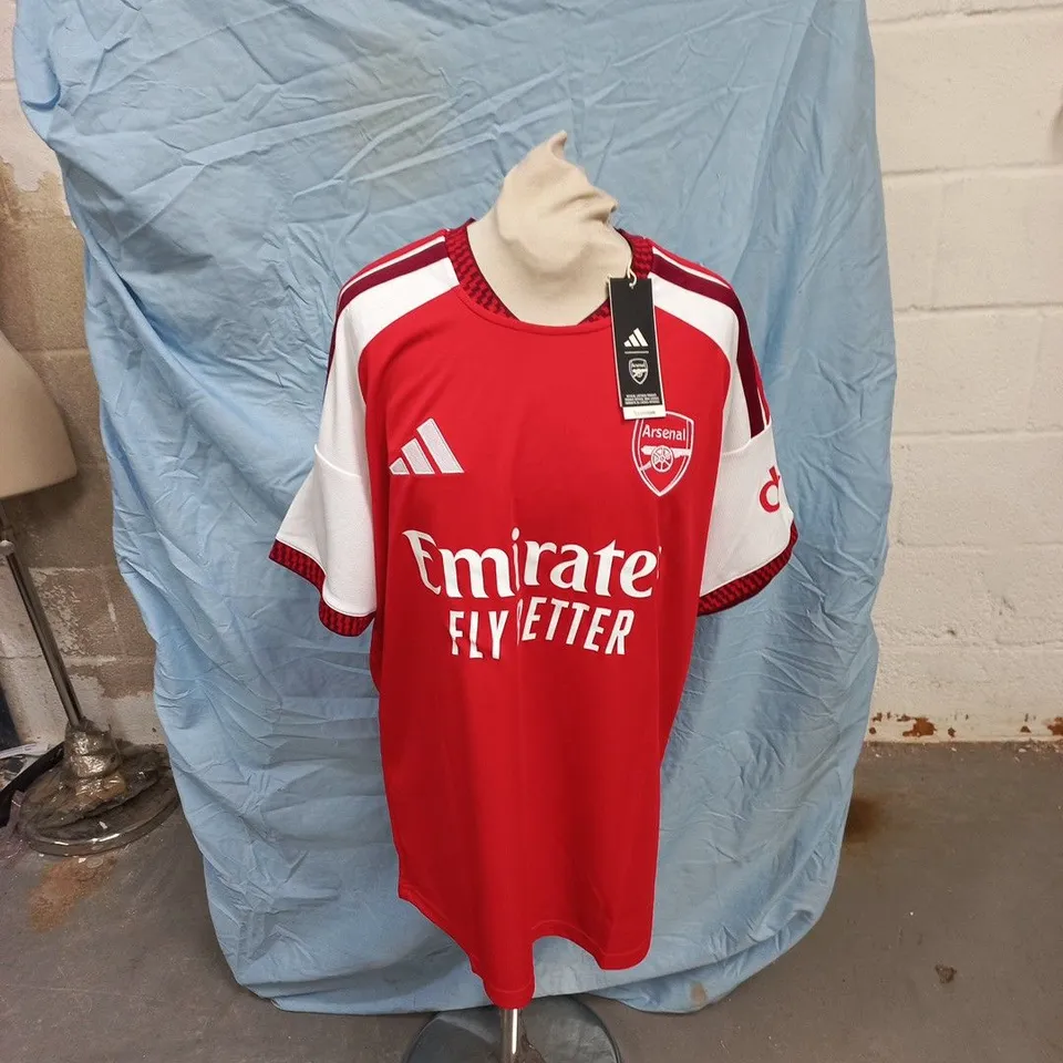 ARSENAL FC ADIDAS FOOTBALL SHIRT – RED HOME KIT