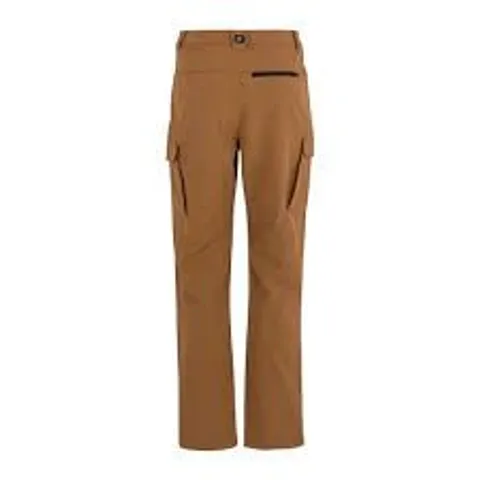 BRAND NEW REGATTA QUESTRA CARGO TROUSERS IN NUT BROWN - 33"
