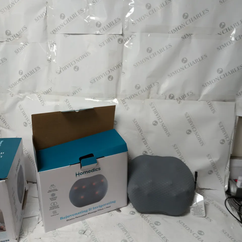 BOXED HOMEDICS REJUVENATING AND INVIGORATING MASSAGE PILLOW 