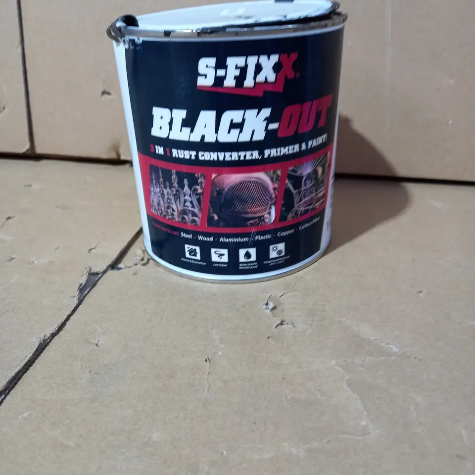 SFIXX BLACK OUT RUST CONVERTER PAINT
