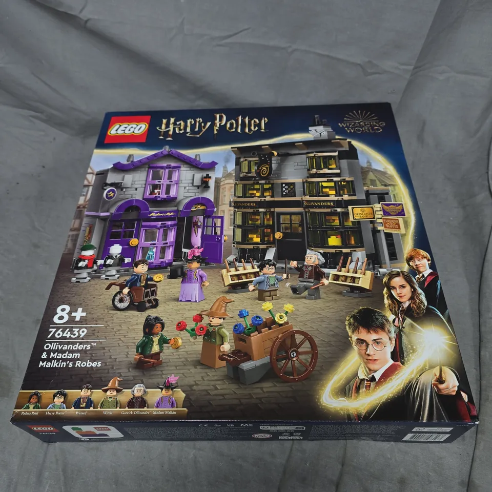 BOXED LEGO HARRY POTTER OLLIVANDERS & MADAM MALKIN'S ROBES 76439