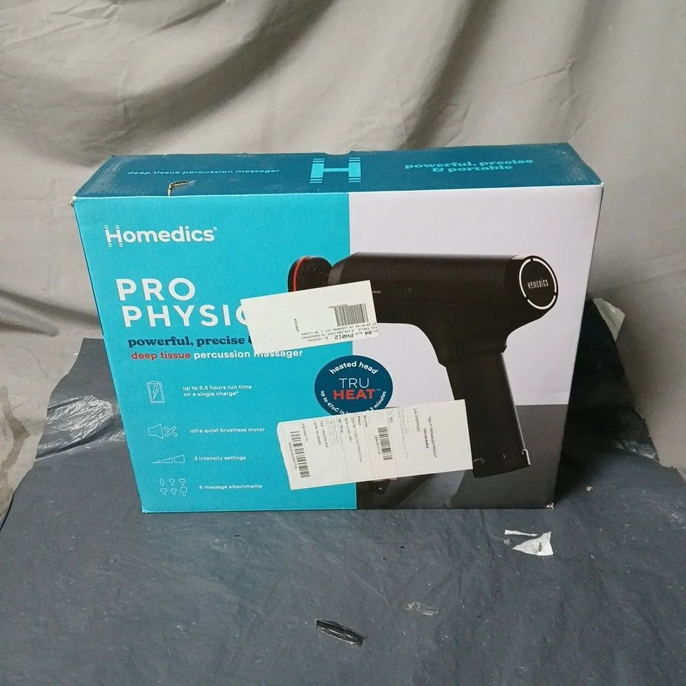 HOMEDICAS PRO PHYSIO DEEP TISSUE MASSAGER BOXED