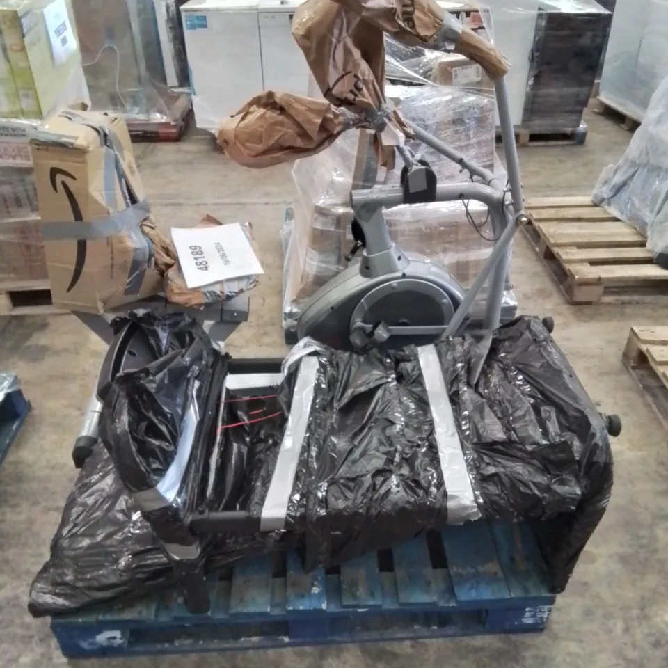 BTM W501 FOLDING ELECTRIC TREADMILL AND SUNNY HEALTH & FITNESS MAGNETIC RECUMBENT BIKE - UNPROCESSED RAW RETURNS