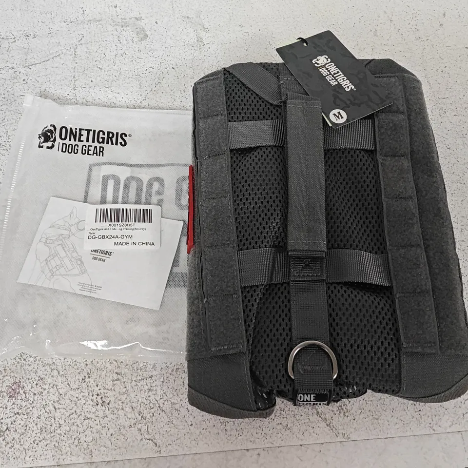 ONETIGRIS DOG GEAR VEST HARNESS DG-GBX24A-GYM