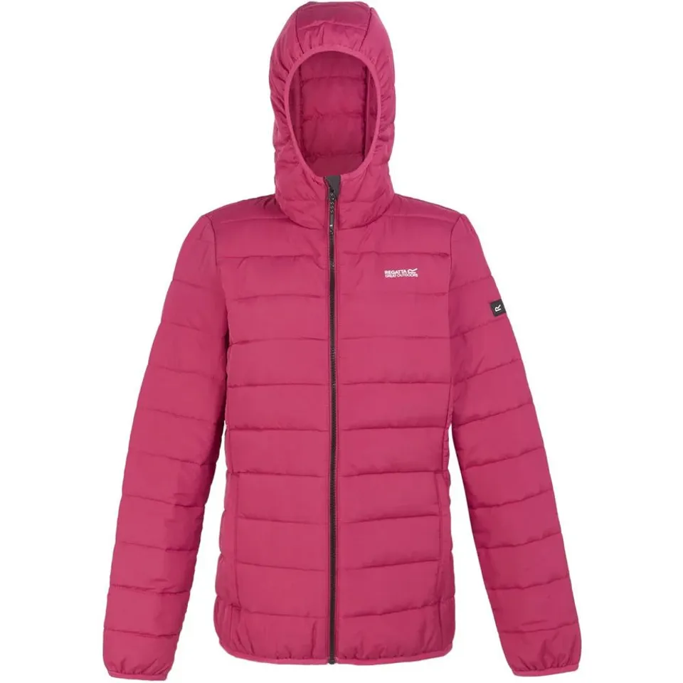 BRAND NEW REGATTA WOMENS HELFA QUILTED JACKET IN DEEP PINK - SIZE 10