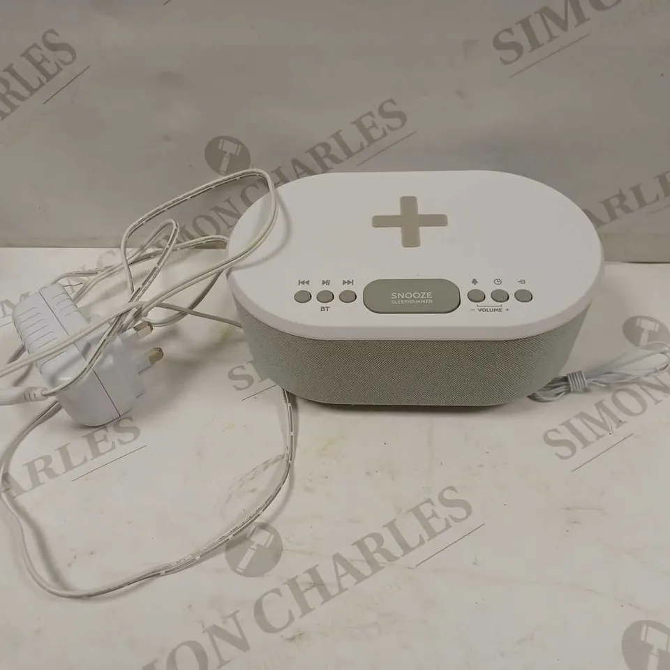 I-BOX DAWN 79224PI/03 FM BLUETOOTH CLOCK RADIO - WHITE