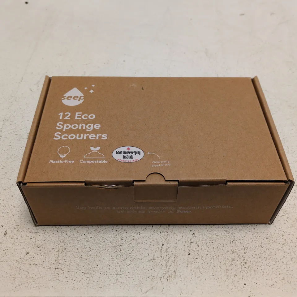12 ECO SPONGE SCOURERS