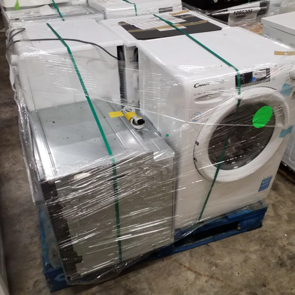 3X CANDY SMART PRO INVERTER 8 KG 1600RPM WASHING MACHINE AND NEFF BUILT IN OVEN 60 X 60 CM STAINLESS STEEL