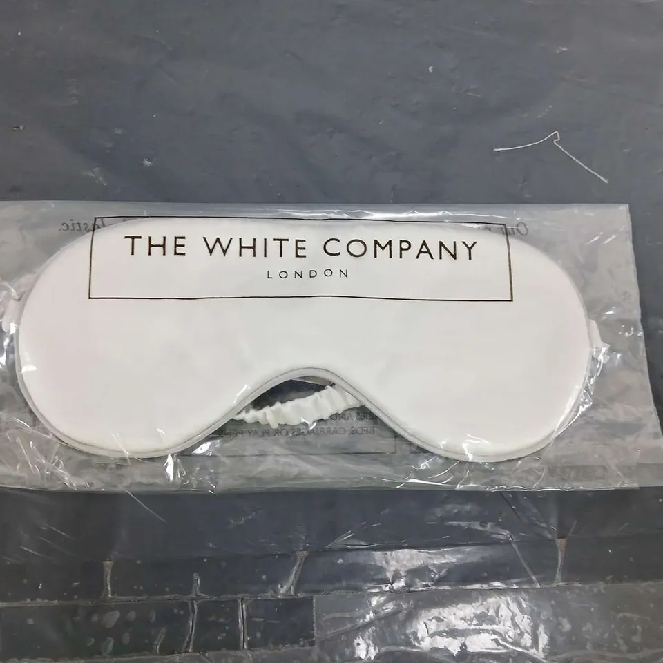 THE WHITE COMPANY SLEEP MASK WHITE