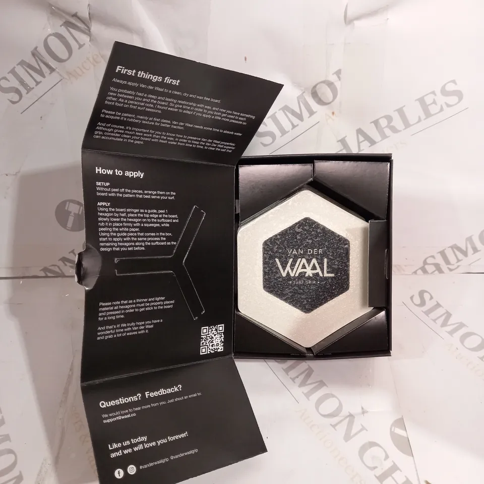 VAN DER WAAL SURFBOARD GRIP / PACK 30