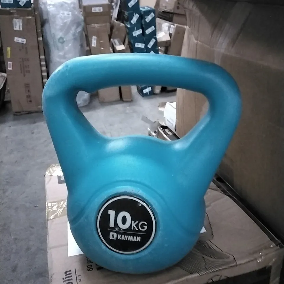 BOXEDKAYMAN 10KG KETTLE BELL - BLUE 