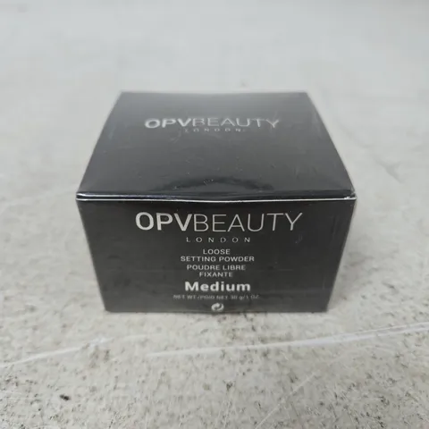 SEALED OPV BEAUTY LONDON LOOSE SETTING POWDER – MEDIUM
