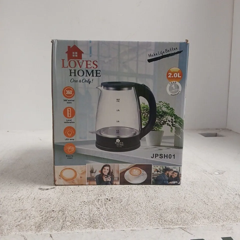 LOVES HOME ELECTRIC KETTLE JPSH01