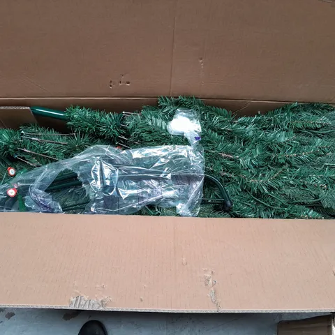 BOXED HOME REFLECTIONS PRE-LIT 6 FOOT CHRISTMAS TREE - COLLECTION ONLY