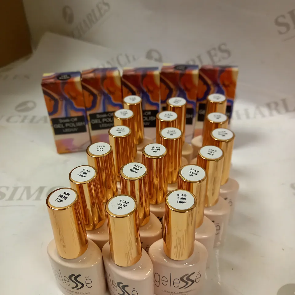 GELESSE AND PHOERA BUMPBER GEL POLISH COLLECTION
