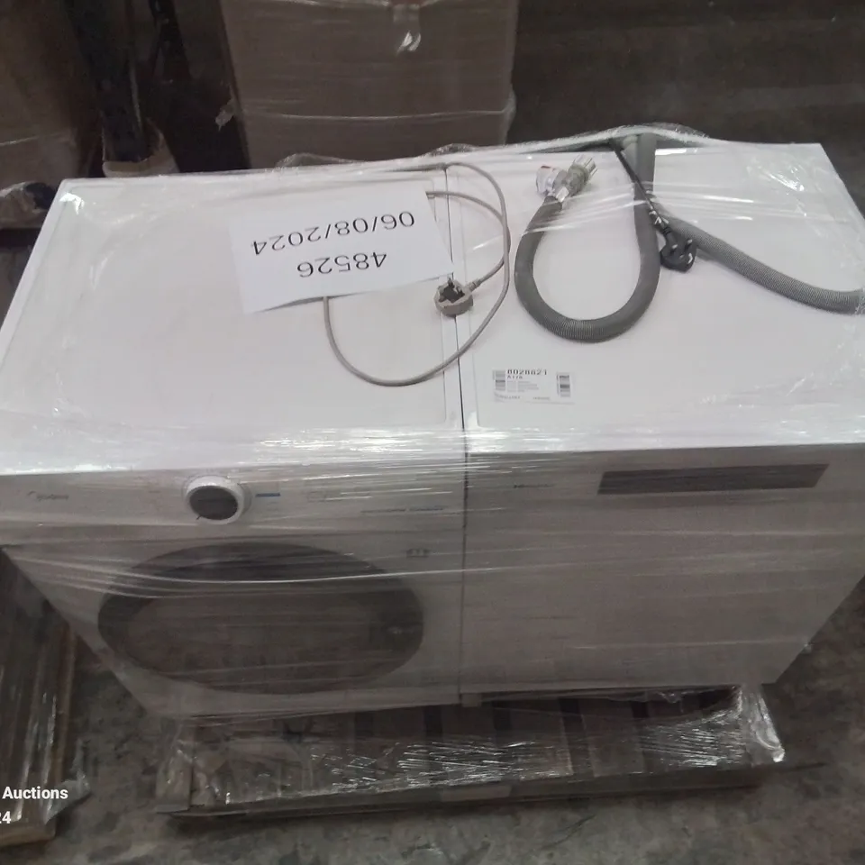 HISENSE 16 PLACE SETTINGS FREESTANDING DISHWASHER AND MIDEA MF10ED80B FREESTANDING WASHER DRYER - UNPROCESSED RAW RETURNS