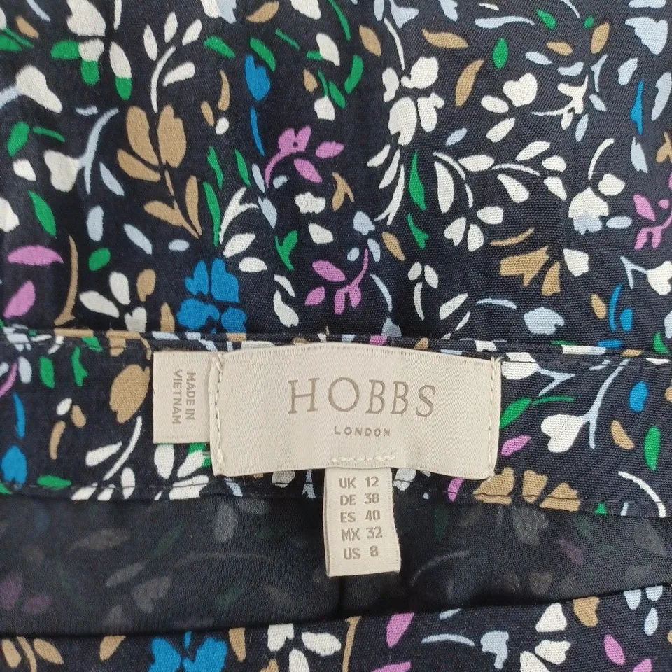 HOBBS LONDON LADIES FLORAL PRINT SKIRT SIZE 12