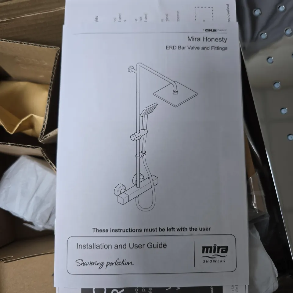 MIRA HONESTY DUAL MIXER SHOWER – CHROME FINISH (PRODUCT NO. 1.1901.002)