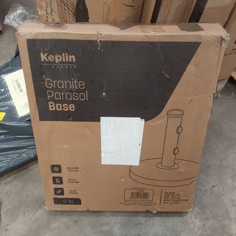 BOXED KEPLIN GARDEN GRANITE PARASOL BASE