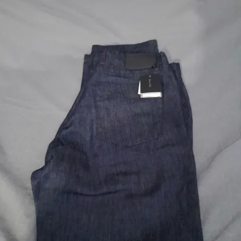 MASSIMO DUTTI NAVY DENIM JEANS SIZE W32