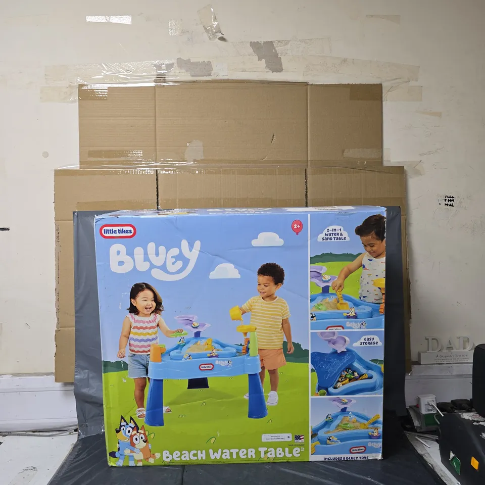 BOXED LITTLE TIKES BLUEY BEACH SANDBOX