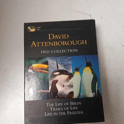 DAVID ATTENBOROUGH DVD COLLECTION – THE LIFE OF BIRDS; TRIALS OF LIFE; LIFE IN THE FREEZER (7-DISC SET)