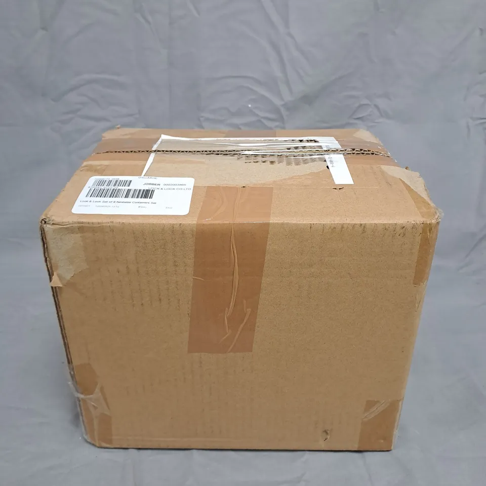 LOCK & LOCK SET OF 8 NESTABLE CONTAINERS SET