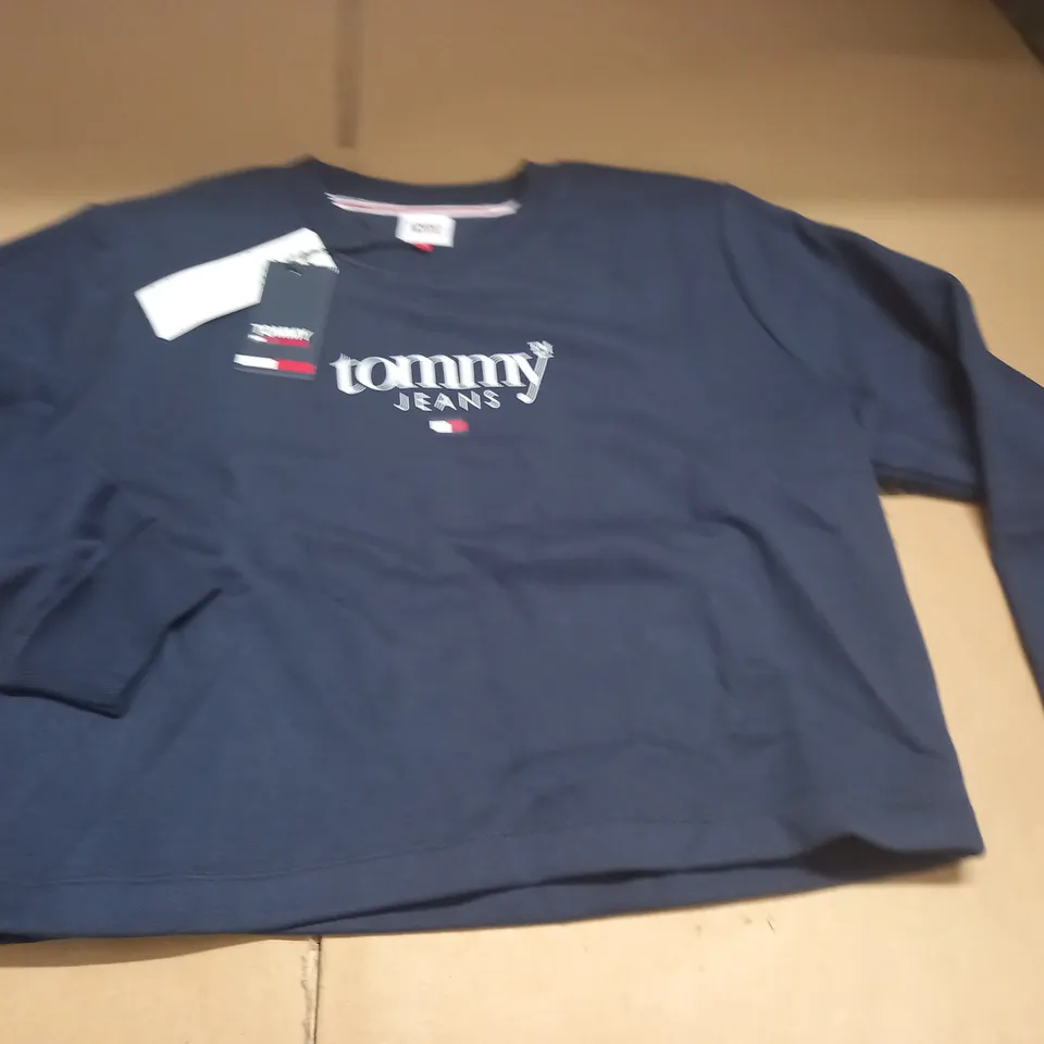 TOMMY JEANS NAVY JUMPER - 1XL