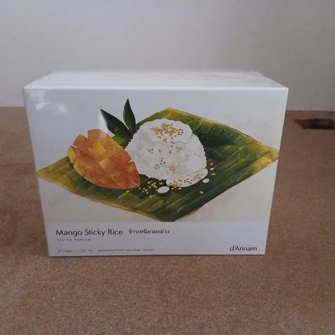 BOXED AND SEALED D'ANNAM MANGO STICKY RICE 50ML EAU DE PARFUM