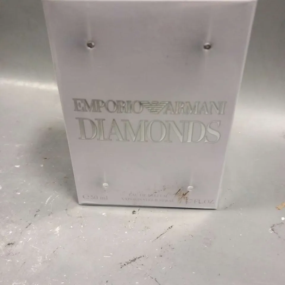 BOXED AND SEALED EMPORIO ARMANI DIAMONDS EAU DE PARFUM 50ML