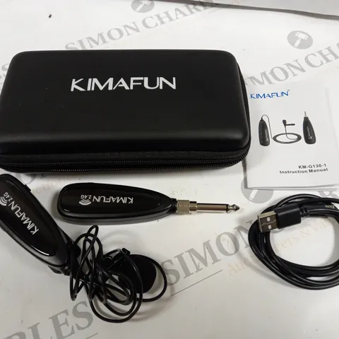 KIMAFUN KM-G130-1 WIRELESS MICROPHONE