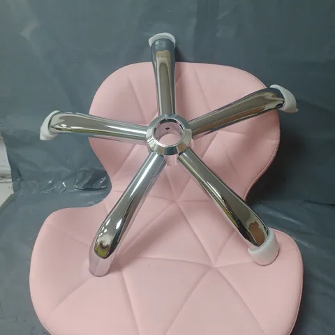 BOXED LUELLA OFFICE SWIVEL CHAIR IN PINK