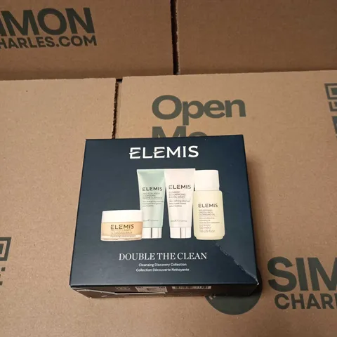 ELEMIS DOUBLE THE CLEAN, 4 ITEM GIFT SET BOXED