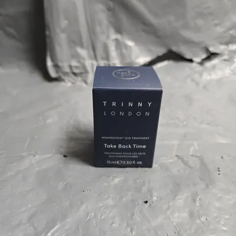 BOXED TRINNY LONDON TAKE BACK TIME MINIPROTEIN EYE TREATMENT 15ML