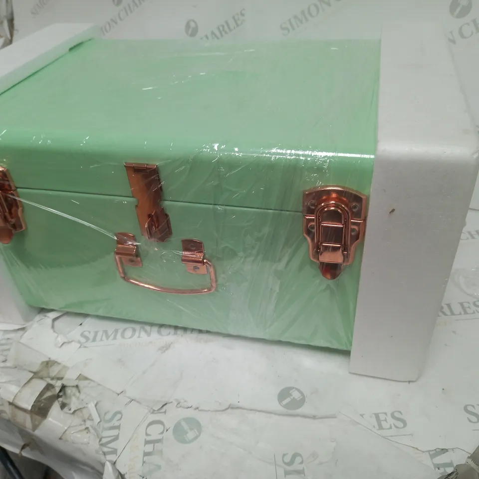 BUNDLEBERRY BY AMANDA HOLDEN STORAGE TRUNKS - MINT GREEN